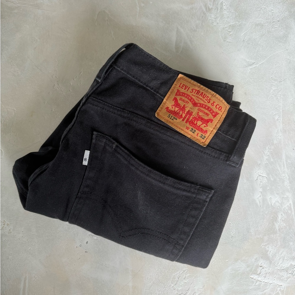 Levi Black Denim Jeans